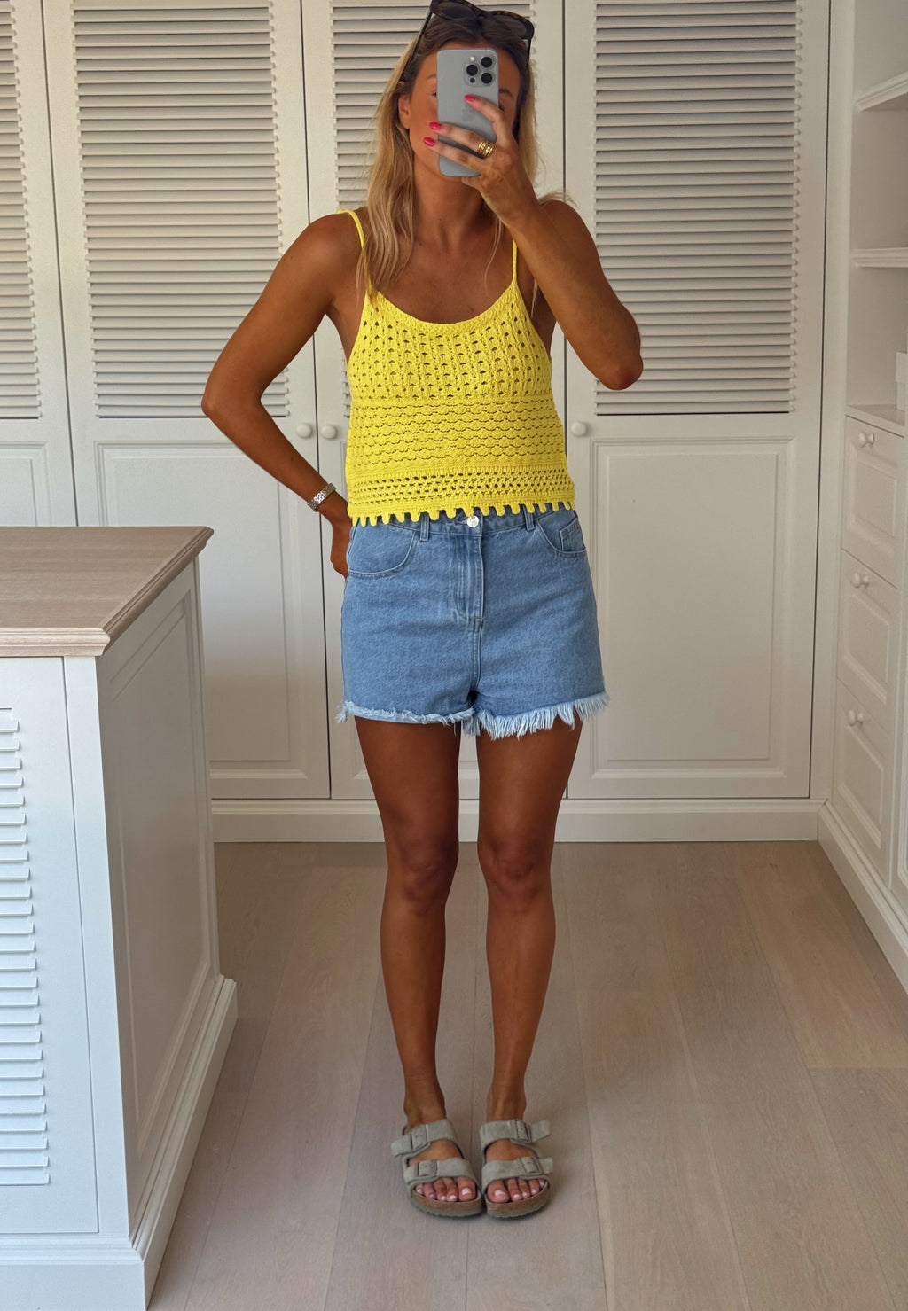 Top Duffy - jaune
