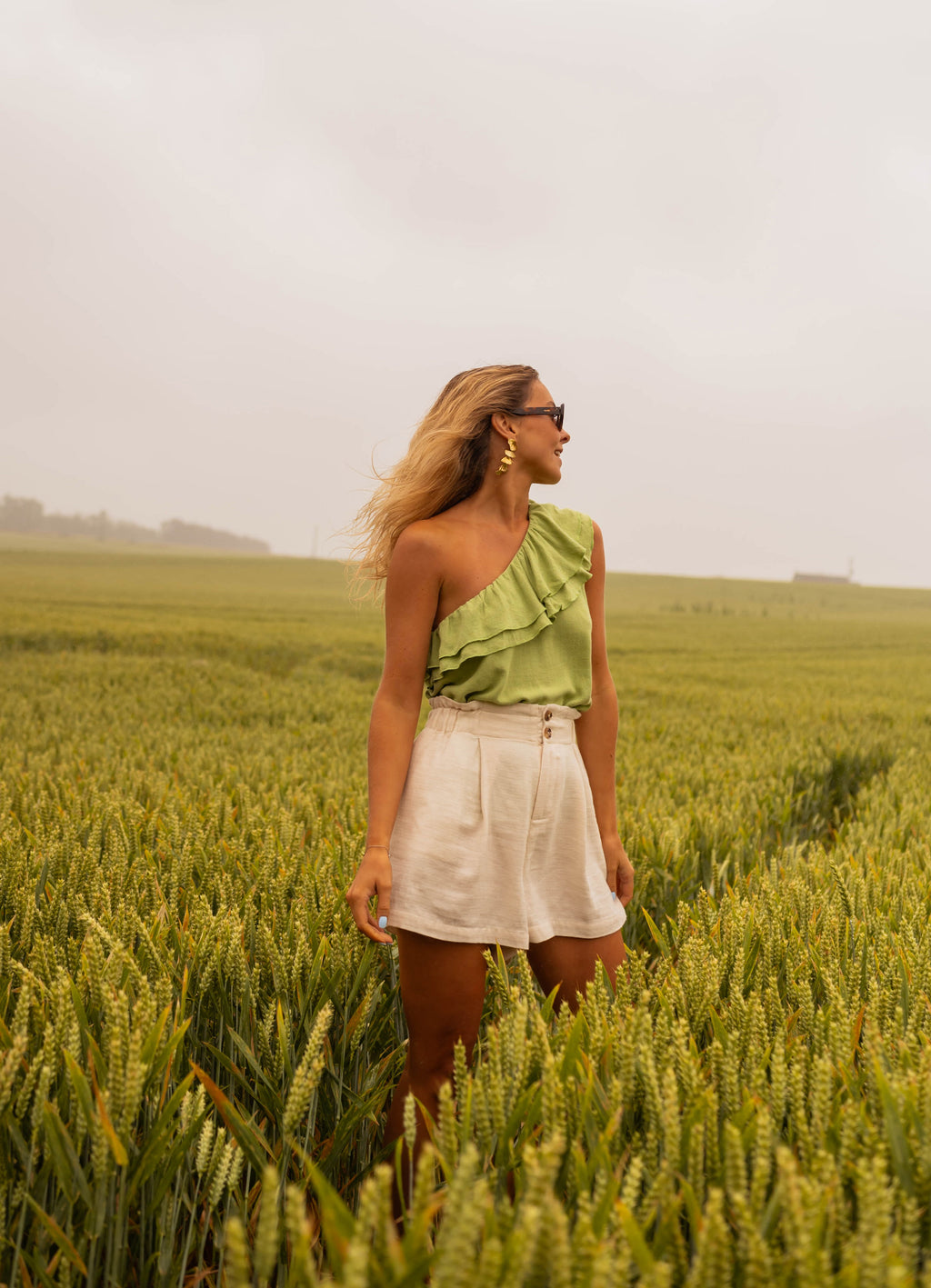 Moby top - green