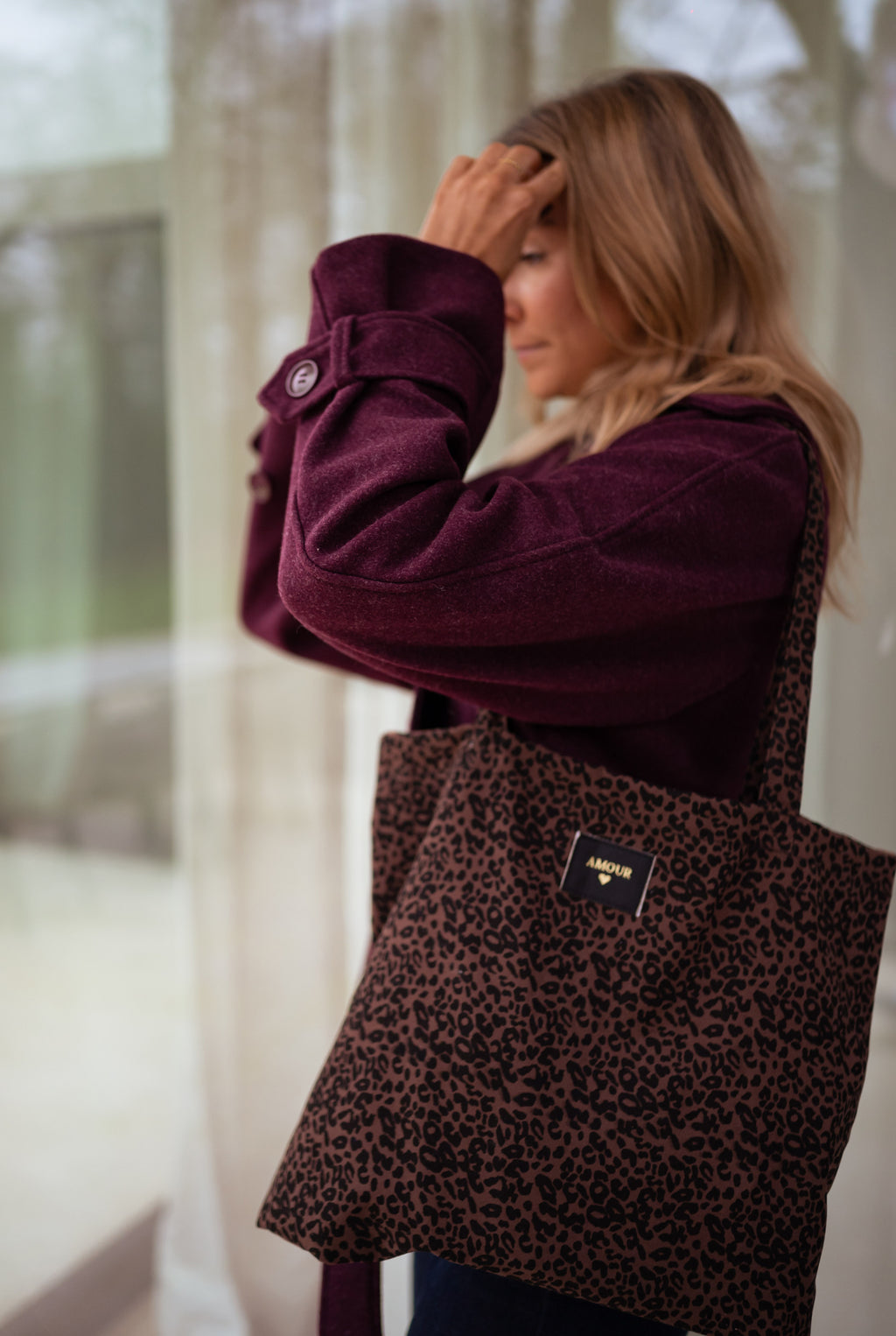 Totebag Lyma - léopard