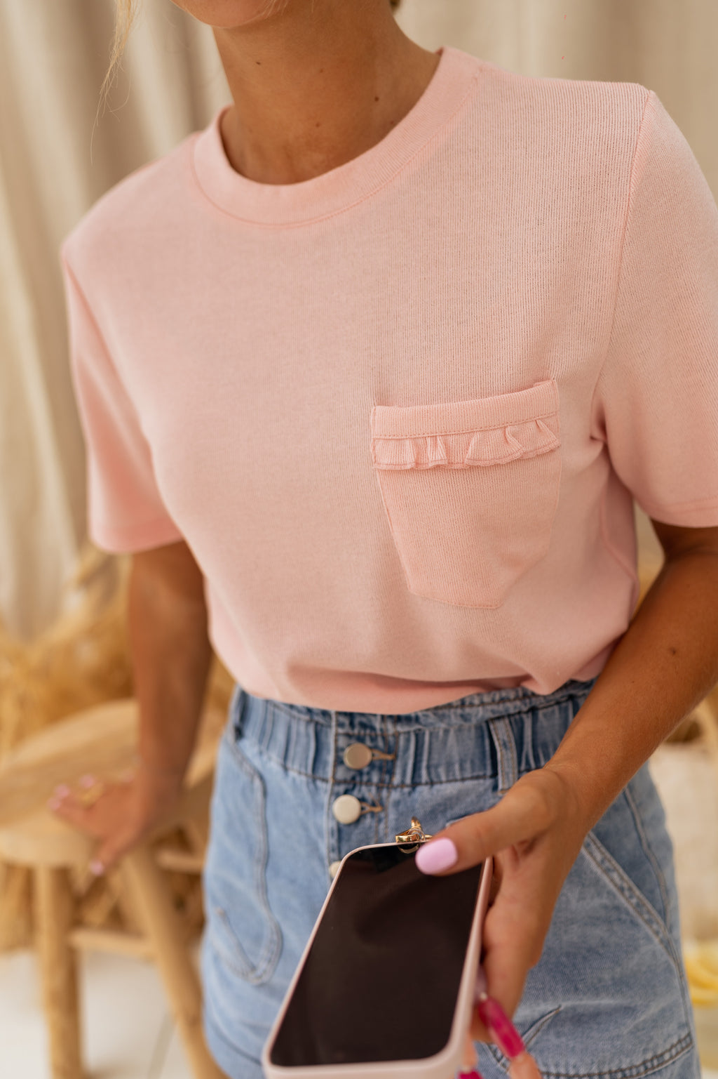 Aviva t-shirt - Pink
