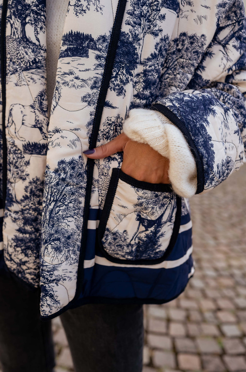 Aster jacket - Blue marine