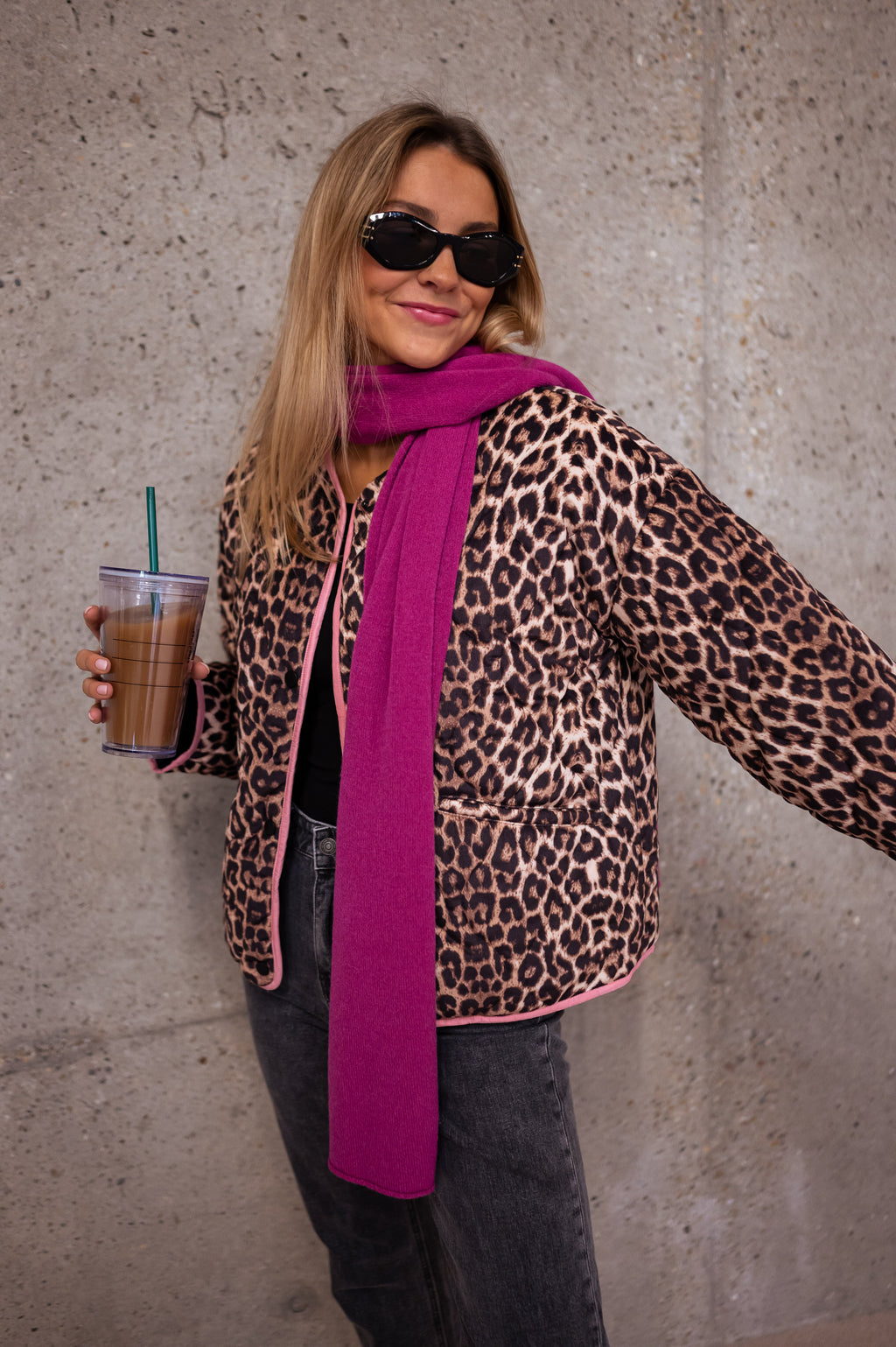Fanie jacket - leopard