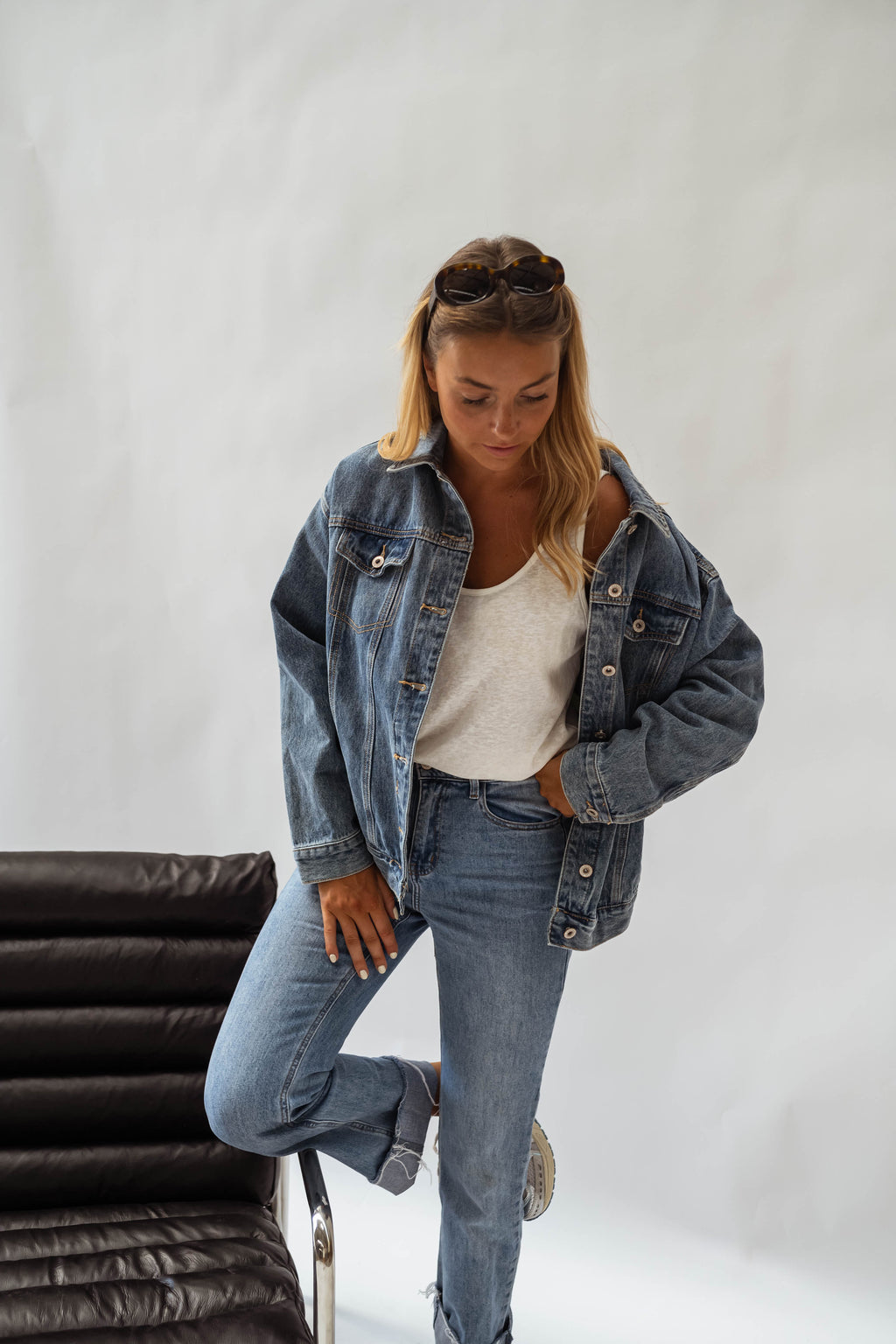 Helmi jacket - blue denim