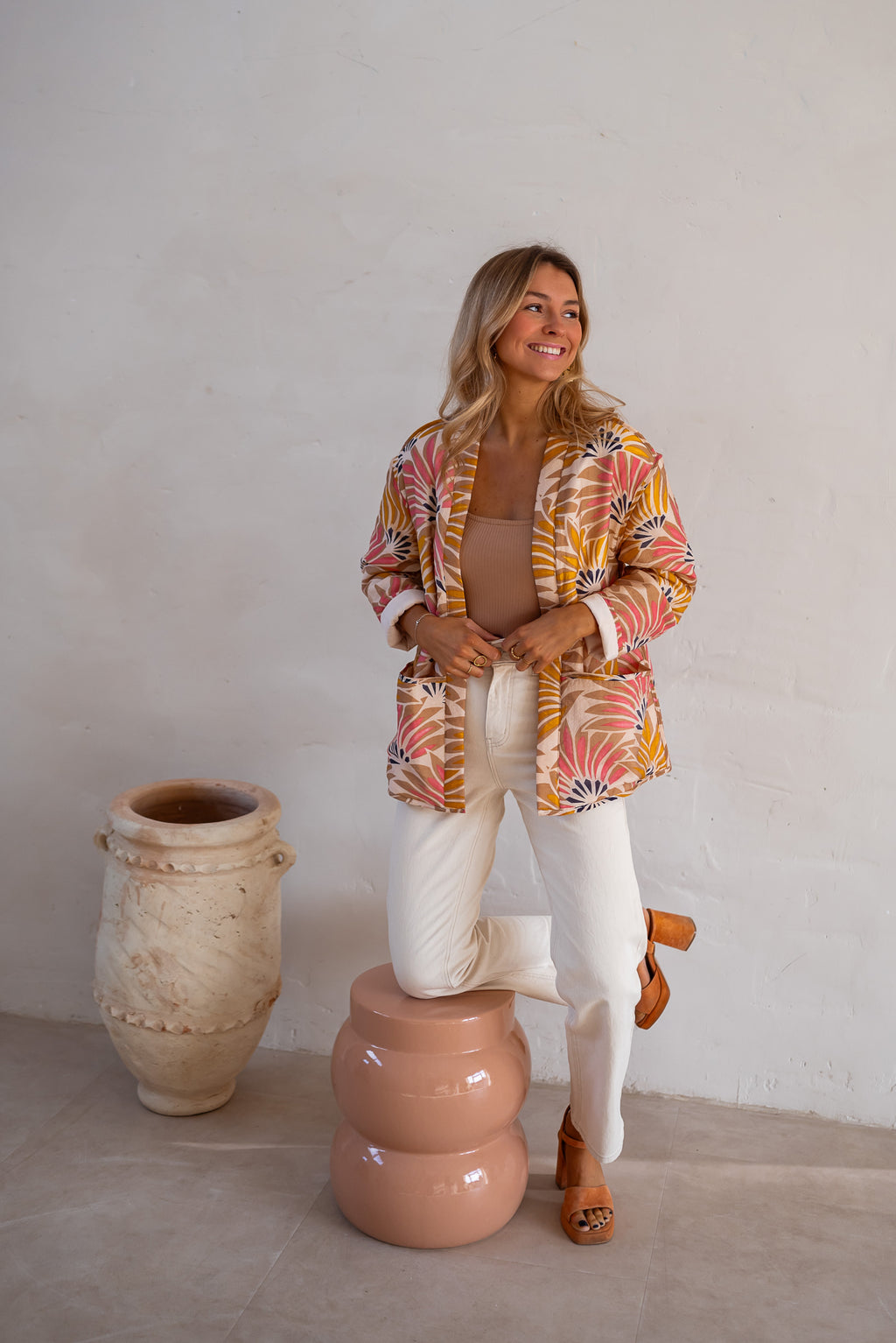 Mirabelle jacket - patterned