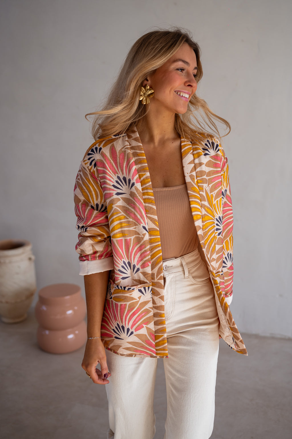 Mirabelle jacket - patterned