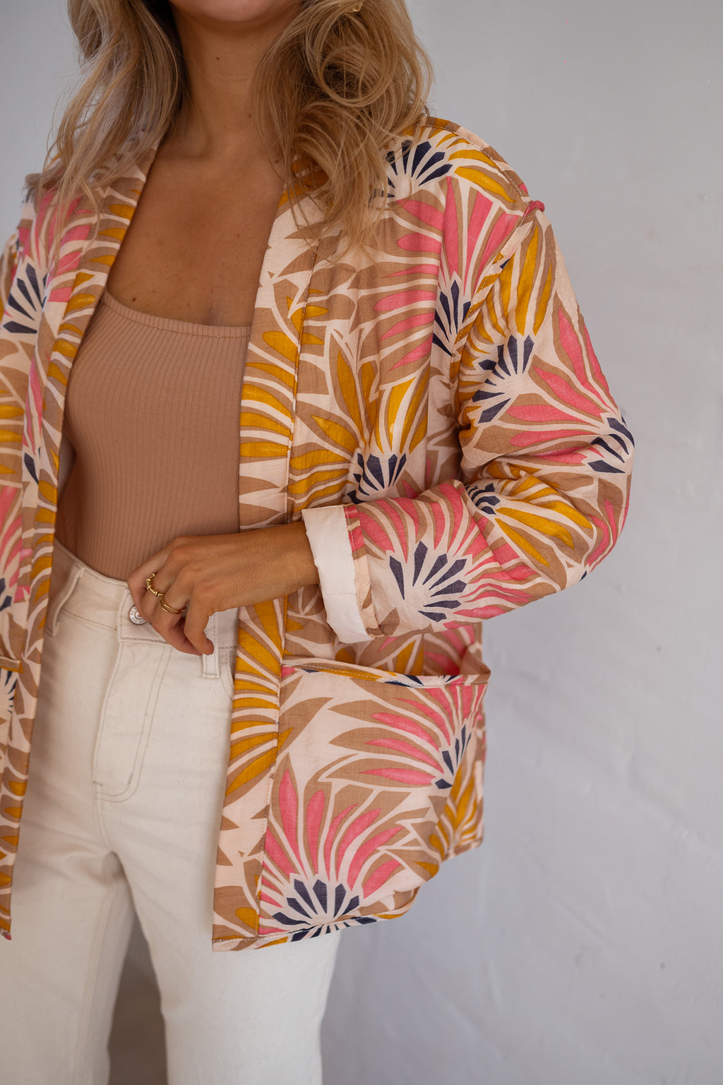 Mirabelle jacket - patterned