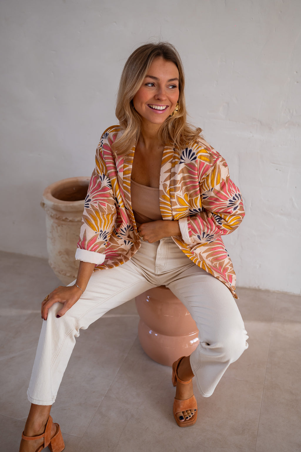 Mirabelle jacket - patterned