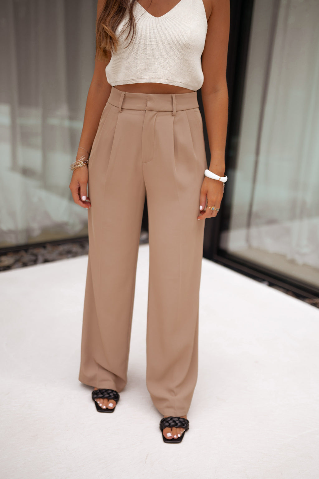 Pants Victor - camel