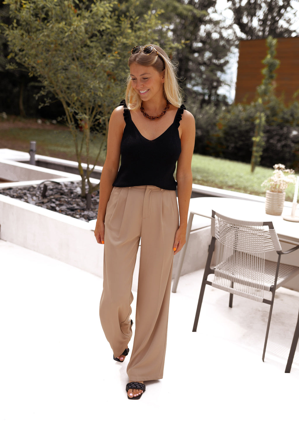 Pants Victor - camel