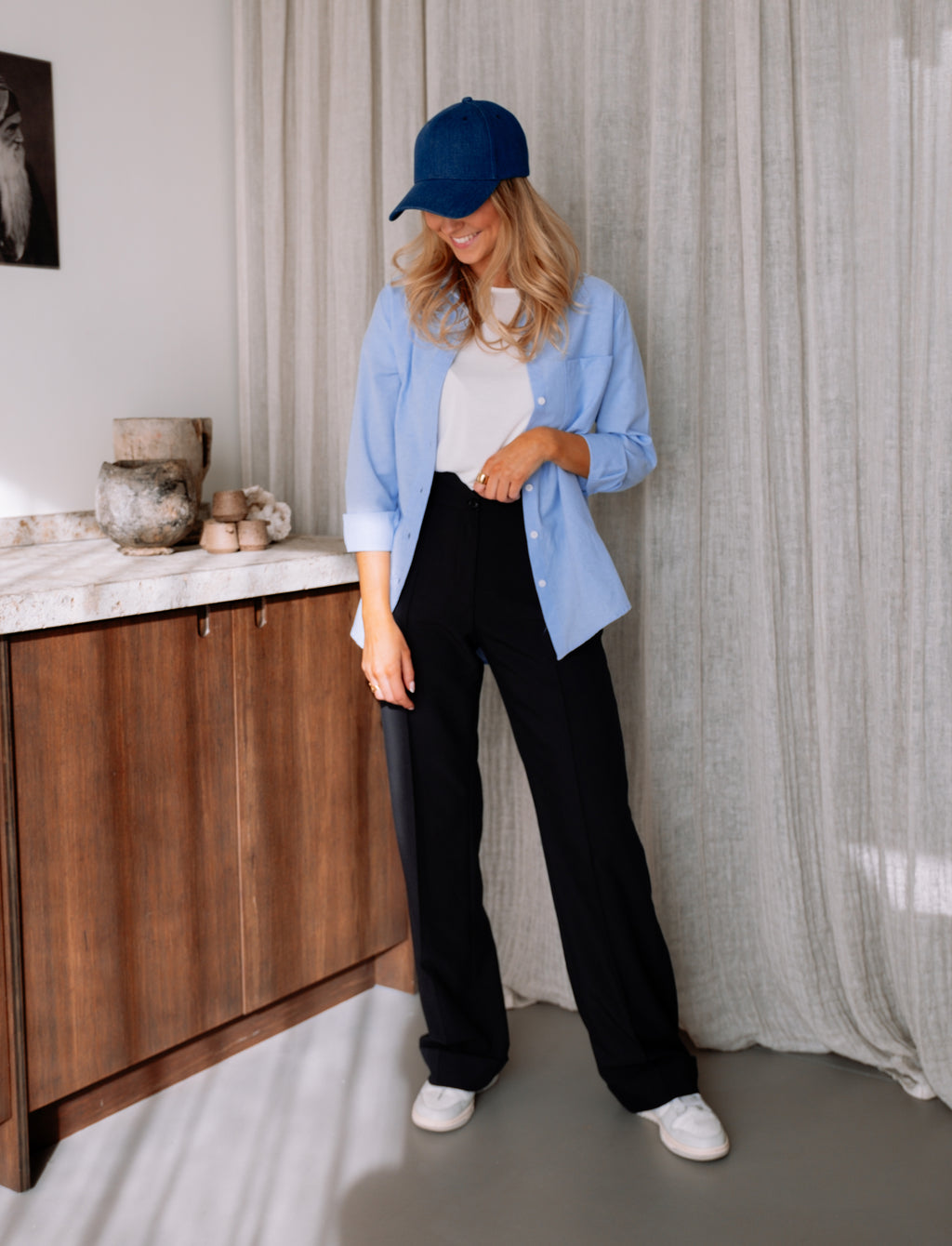 Pants Zane CREATION - Dark Blue