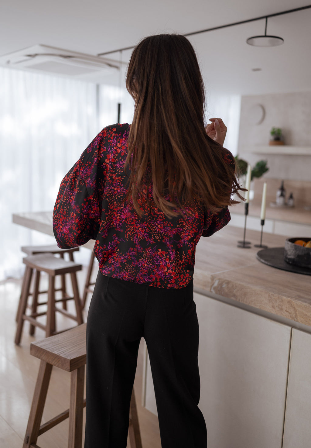 Catherine blouse - floral