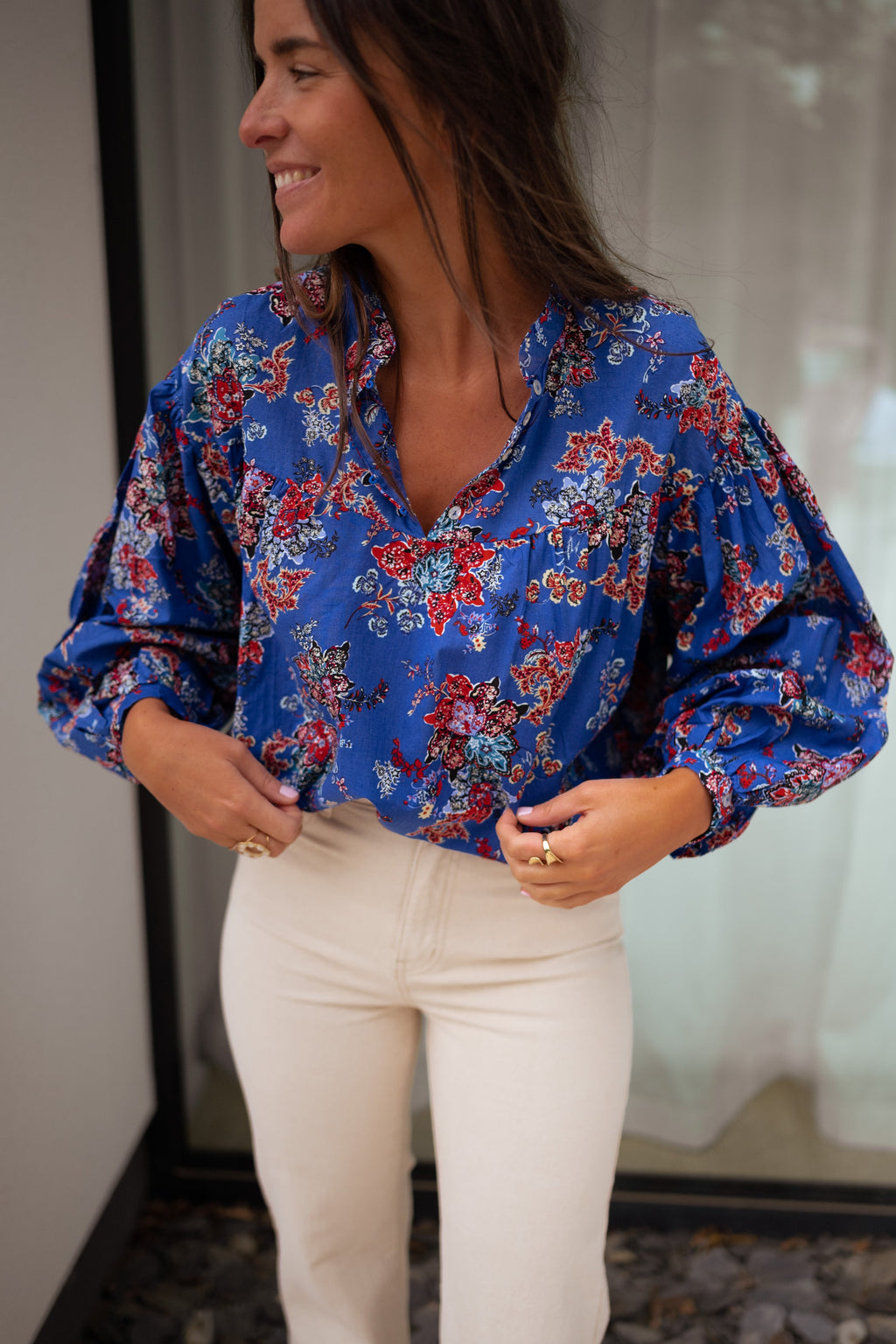 Divna blouse - blue