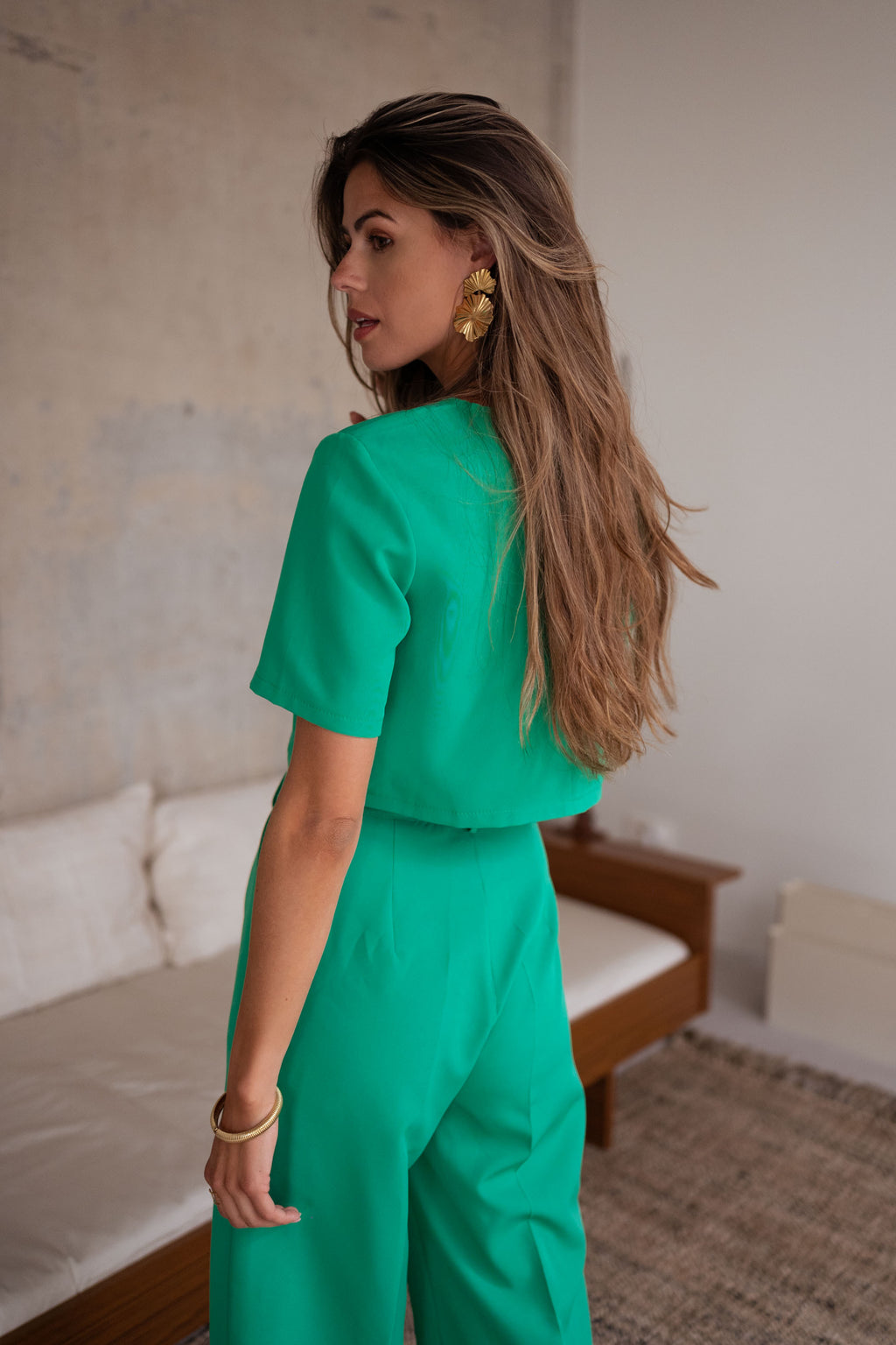 Felyse blouse - green