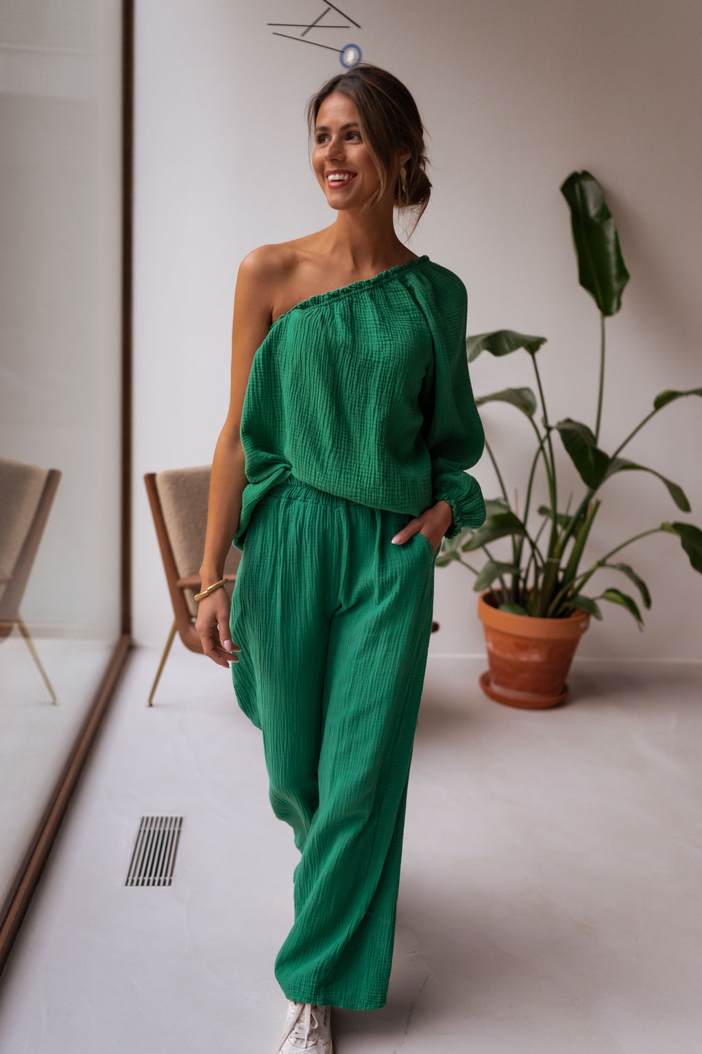 Hortense blouse - green
