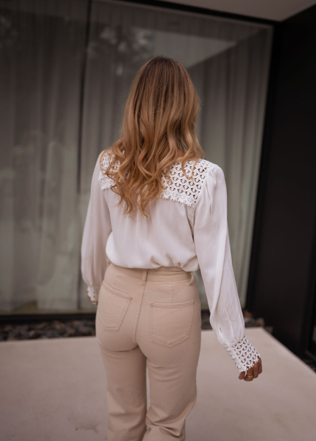 Yena blouse - white