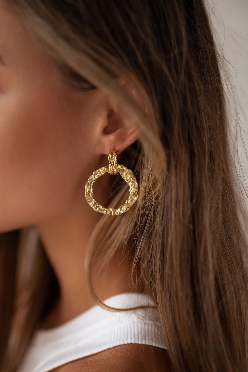 Zaya earring - Golden