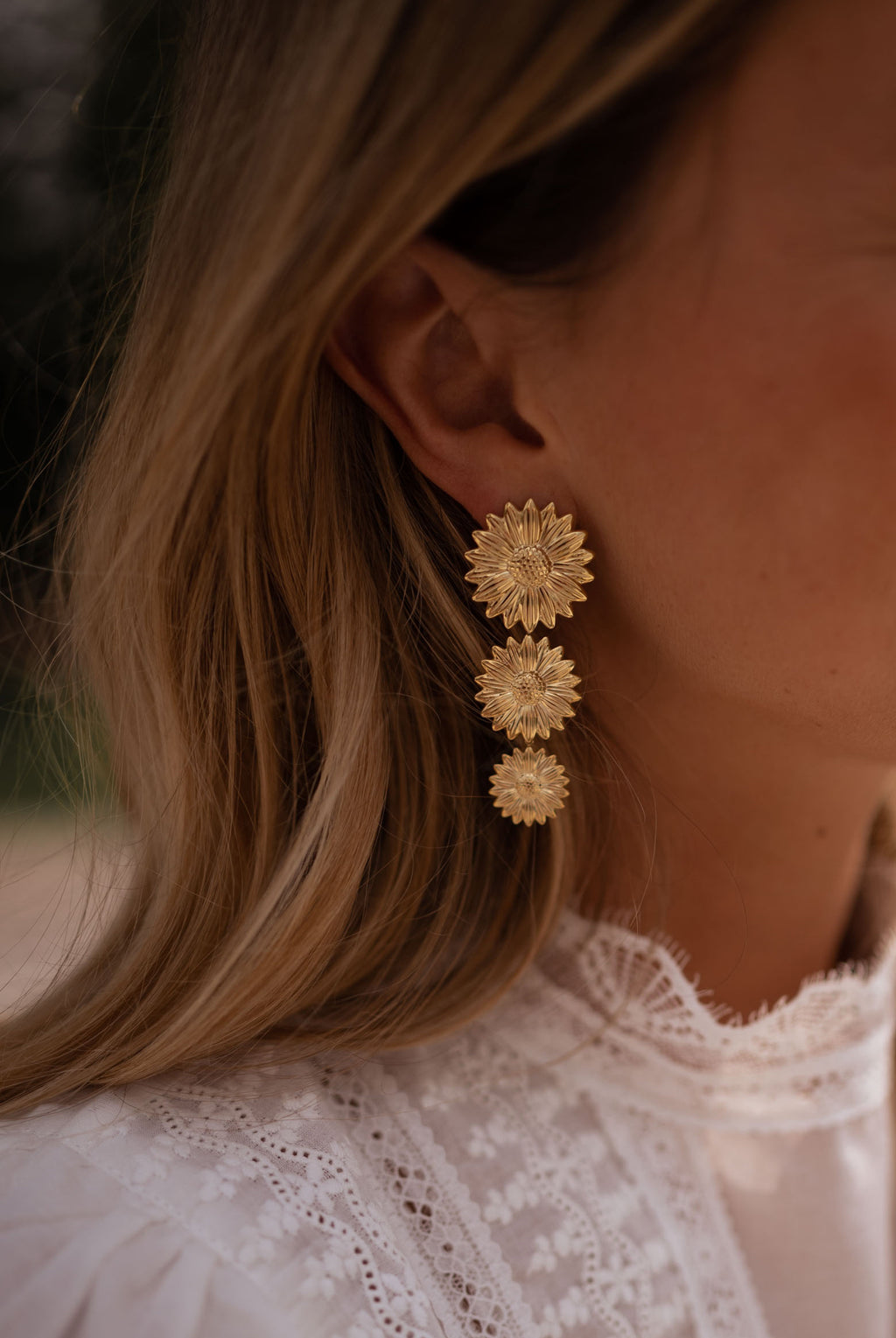 Jemo earrings - Golden