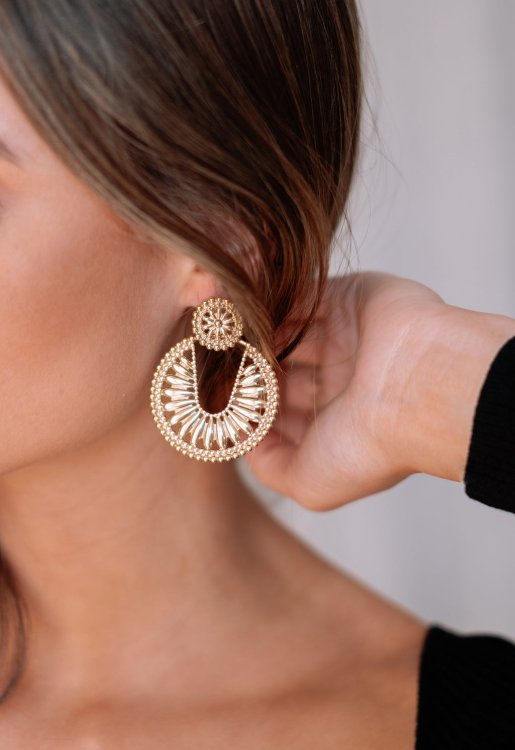 Utah earrings - Golden