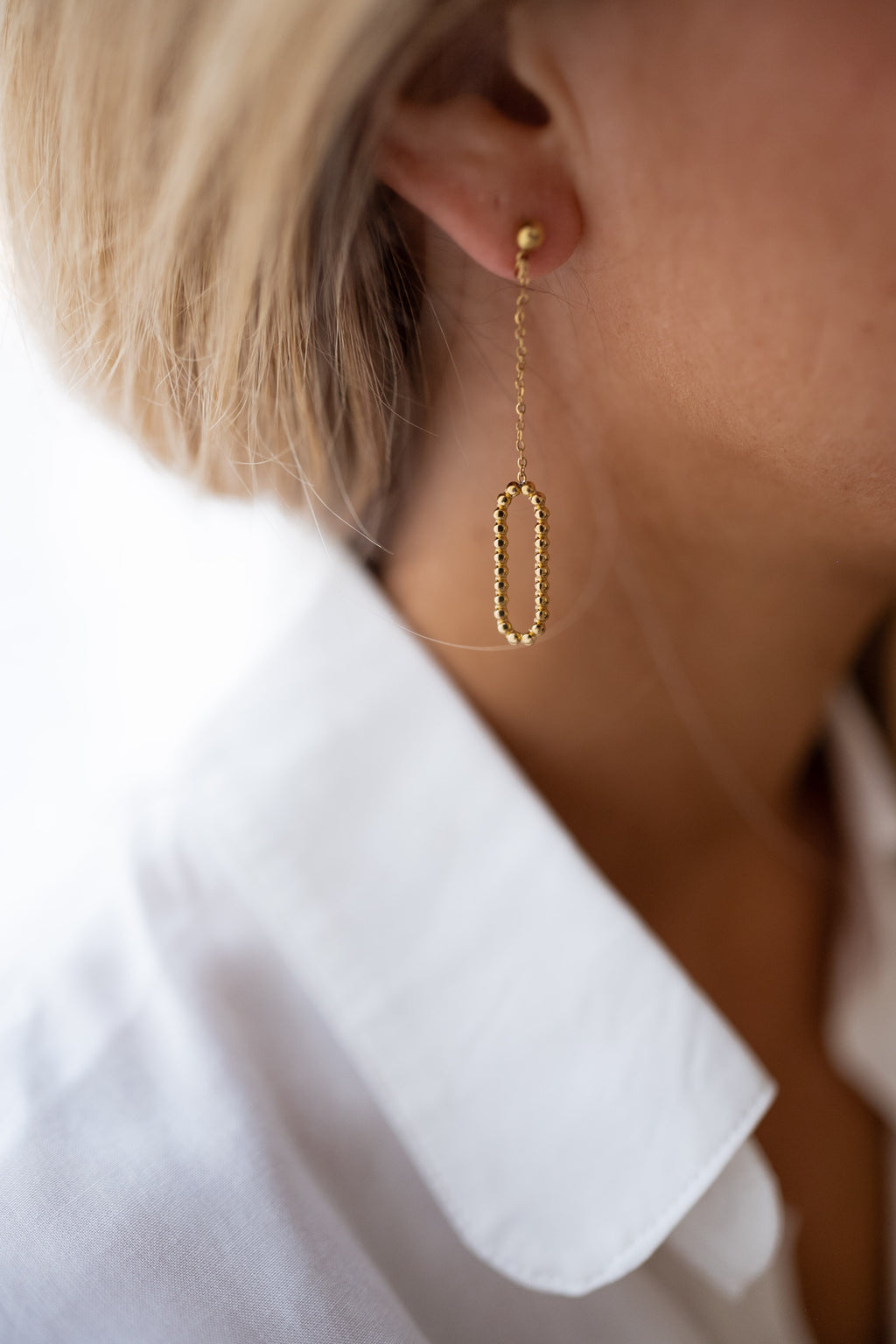 YLAH earrings - Golden