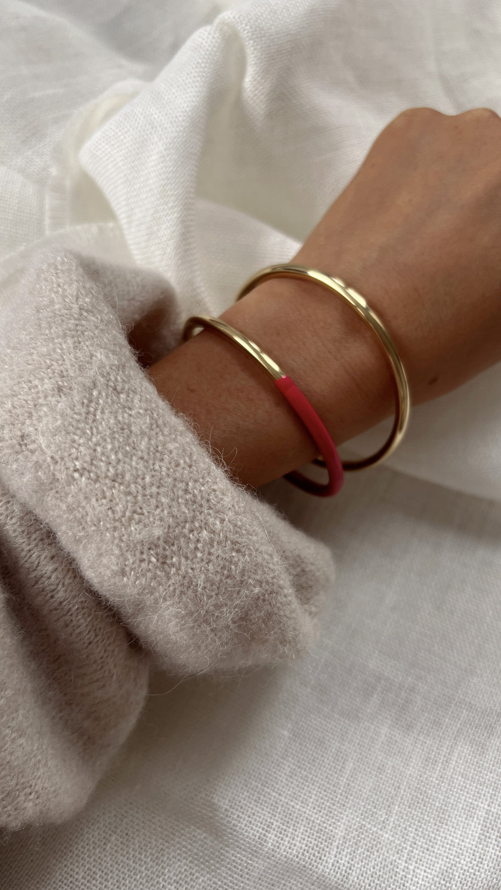 Vienne bracelet - Golden And Pink