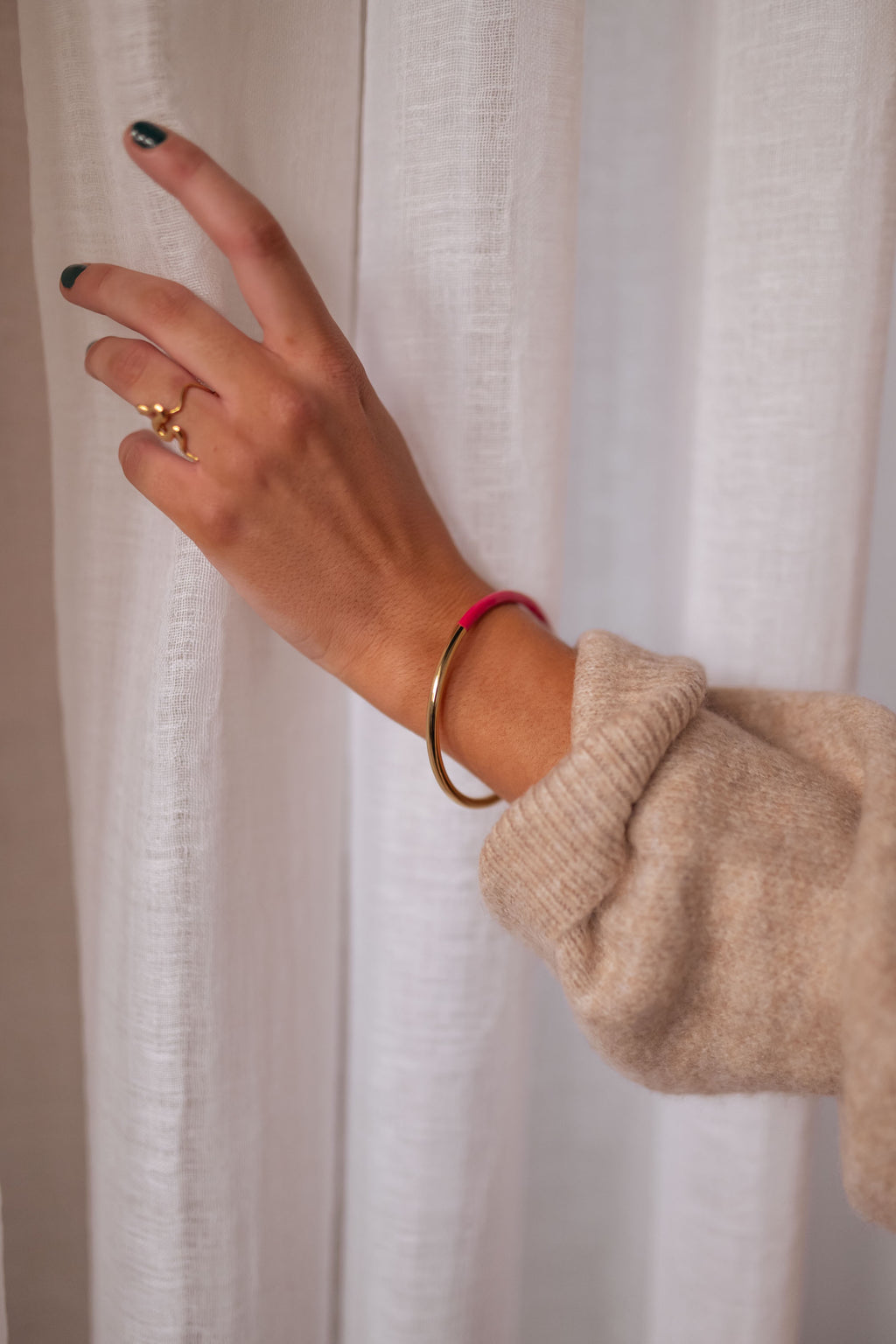 Vienne bracelet - Golden And Pink