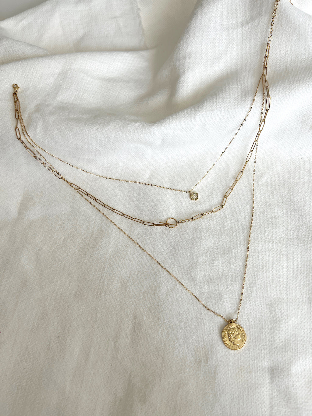 Callum necklace - Golden