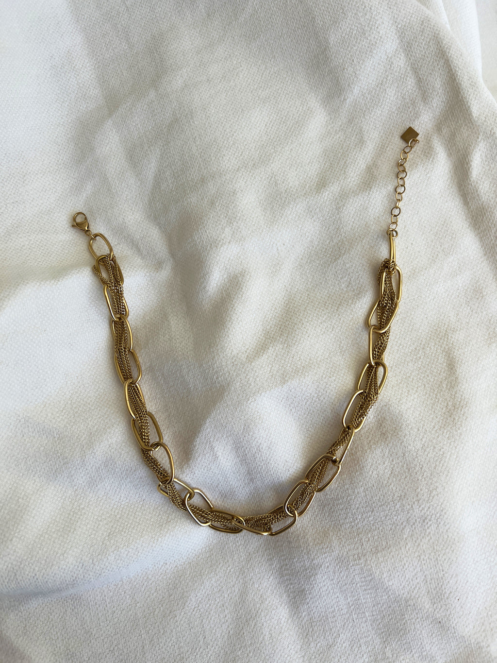 Fieno necklace - Golden