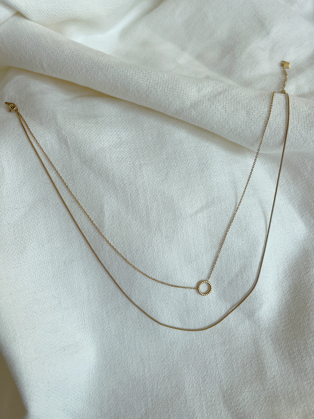 Silo necklace - Golden