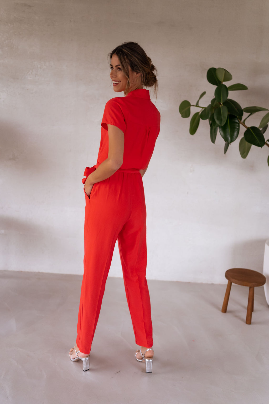 Rico jumpsuit - coral