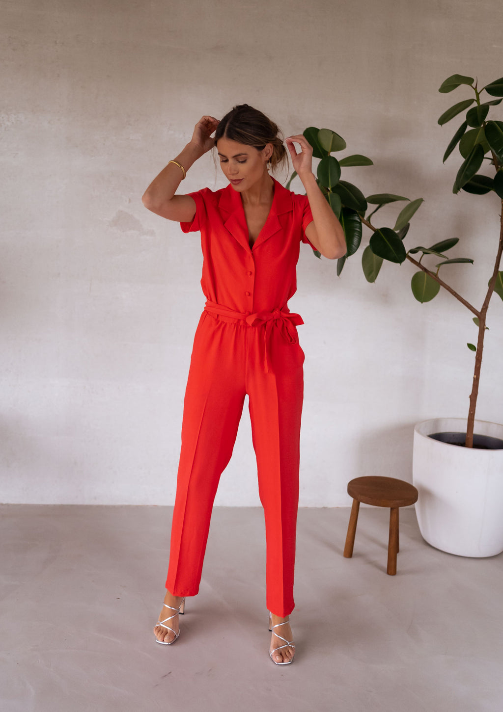 Rico jumpsuit - coral