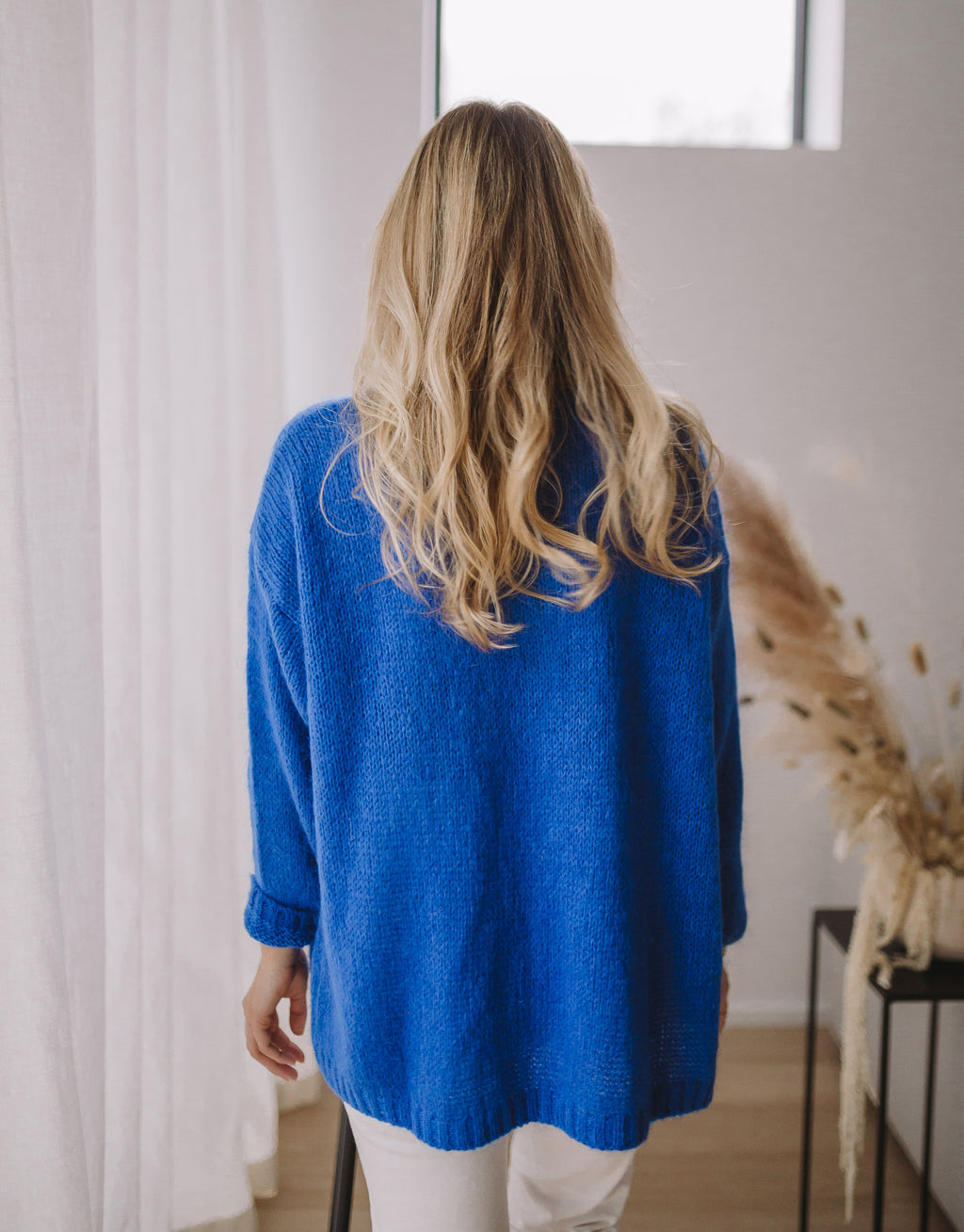 Cardigan Easy Clothes - Electric blue