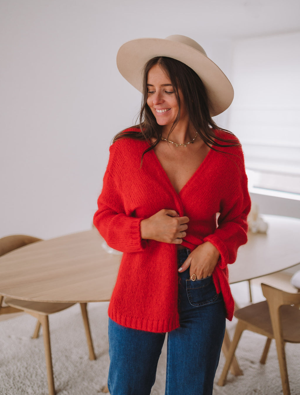 Gilet Easy Clothes - rouge