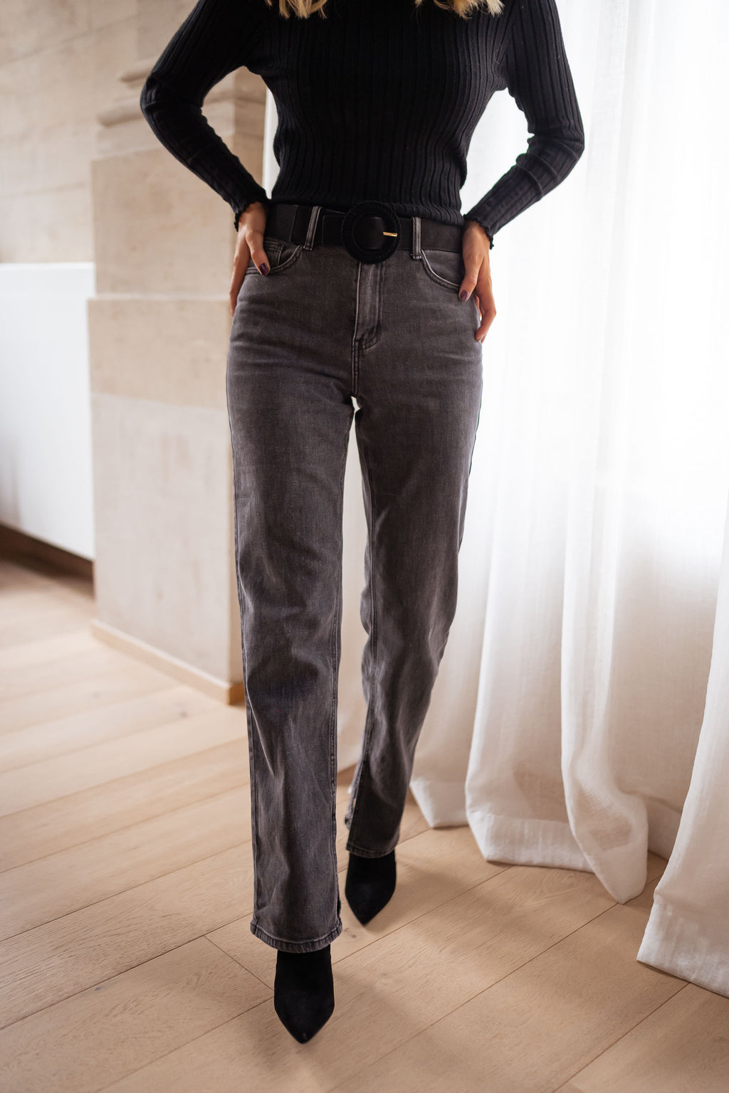 Hailey Jeans - Grey