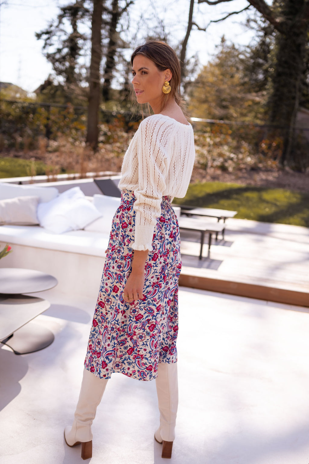 Nina skirt - patterned