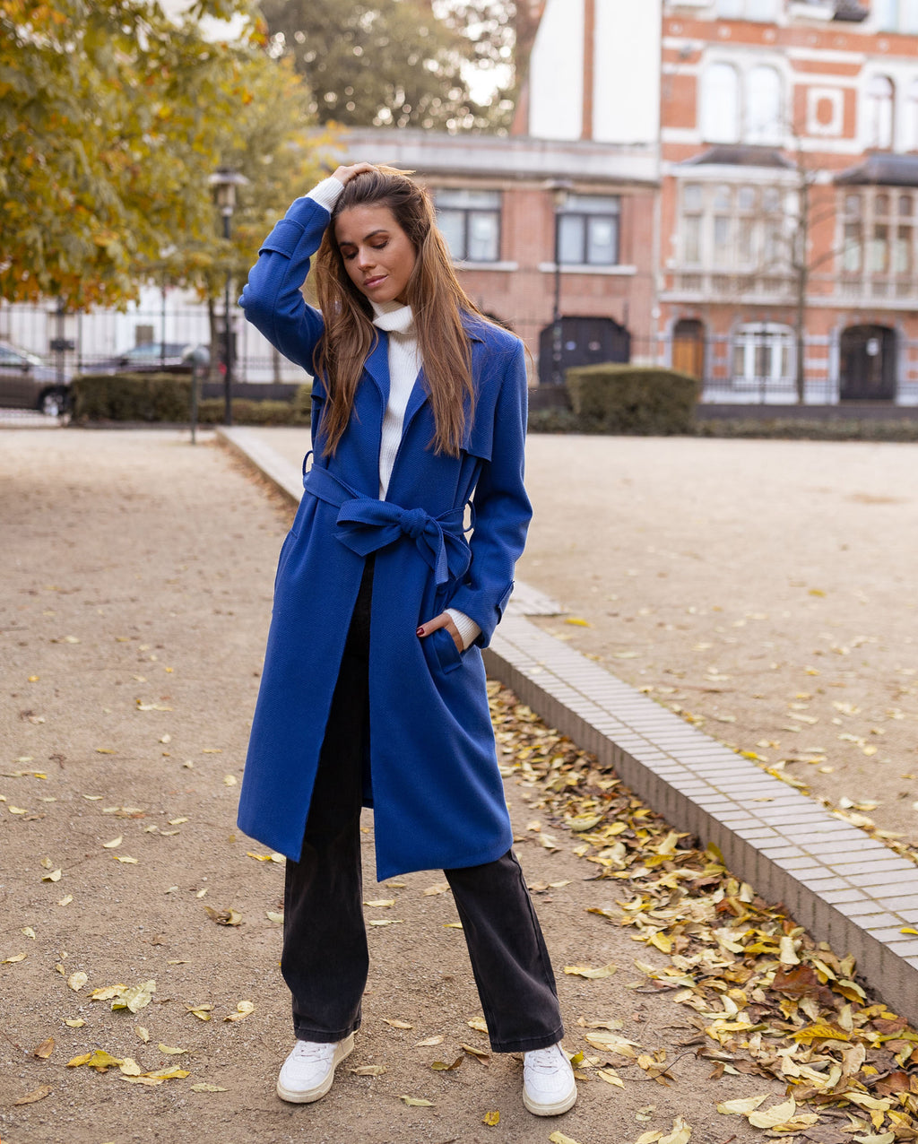 Manteau Celal - bleu