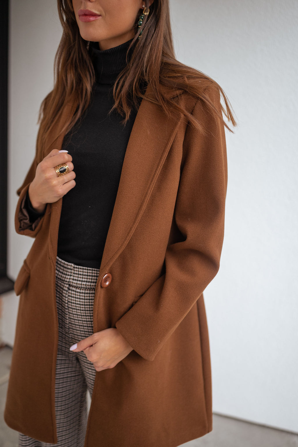 Noelia coat - brown