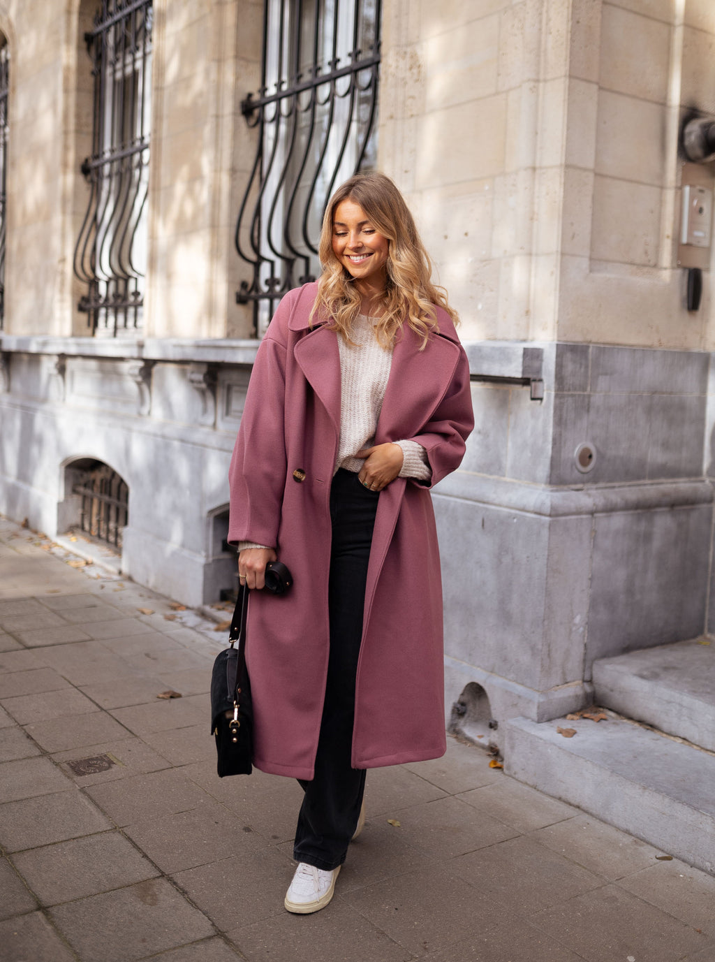 Ortal coat - Pink