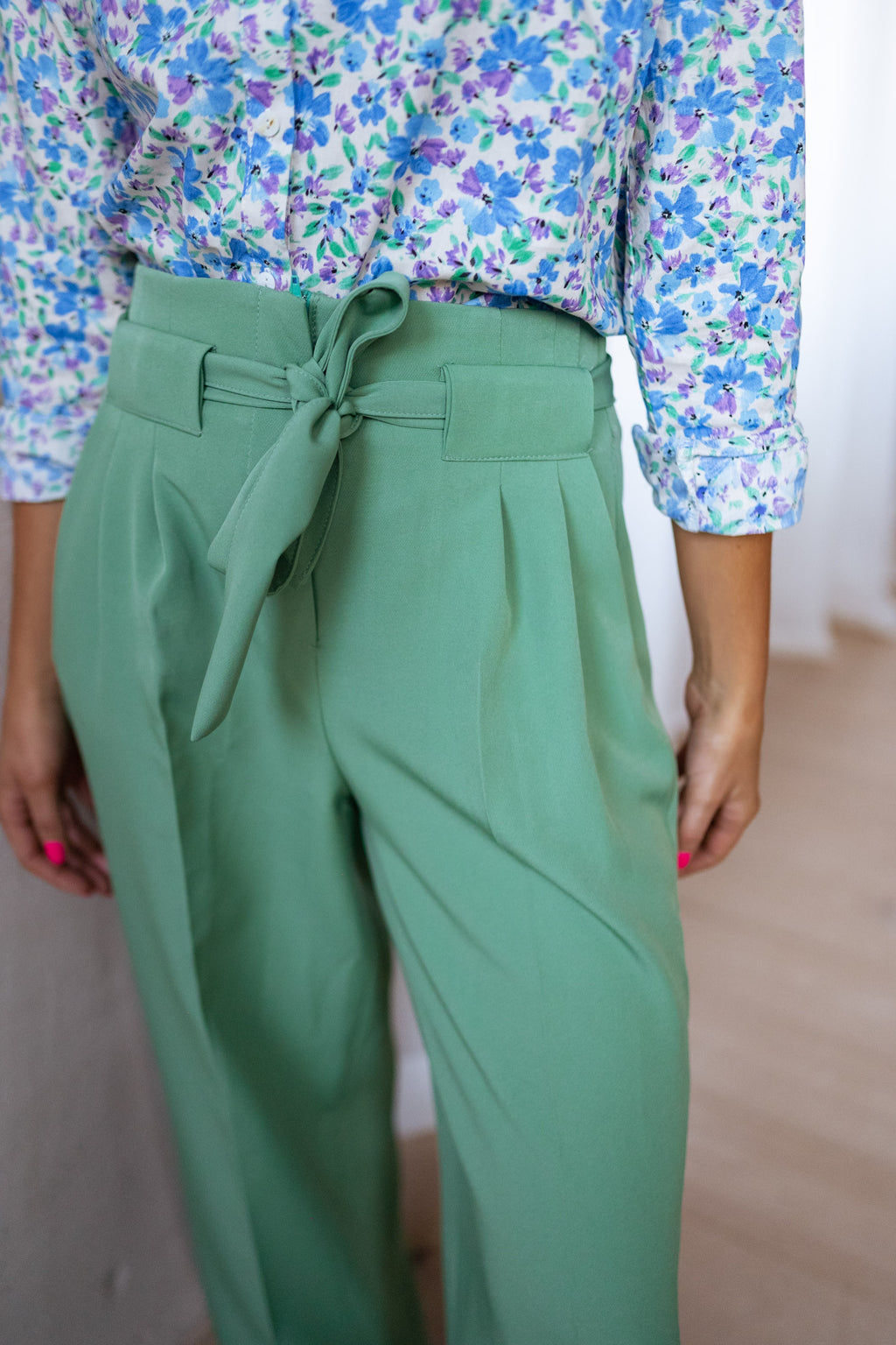 Pantalon Kalie - vert d’eau