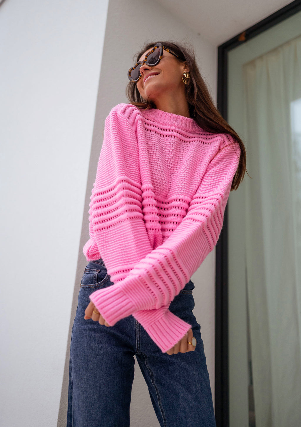Sweater Miley Pink Easy Clothes