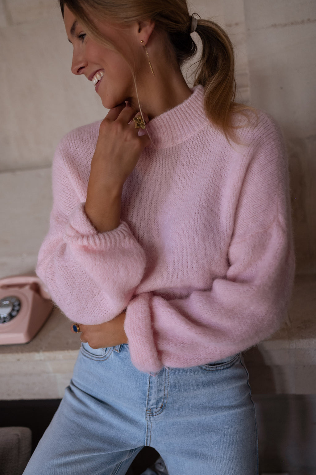 Sweater Ryta - Pink