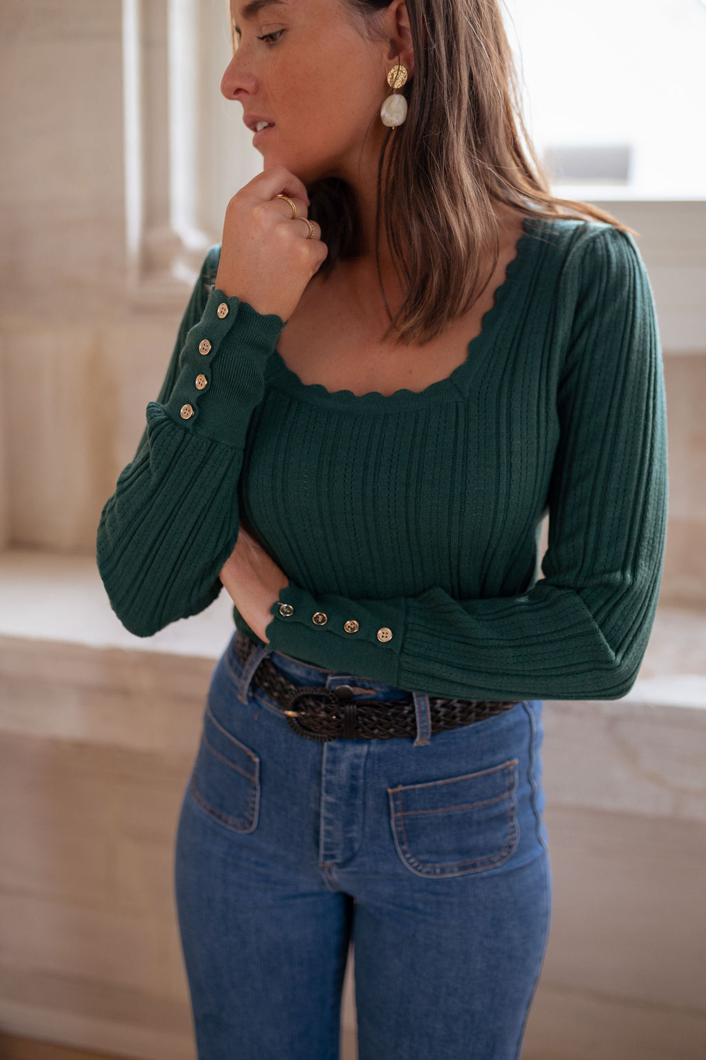 Sweater Sema - green