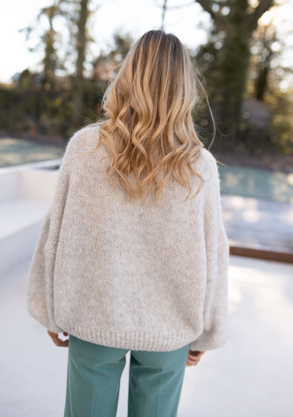 Sweater Vila - beige