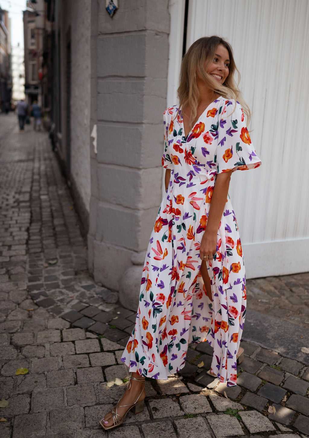 Amaria dress - with flowers