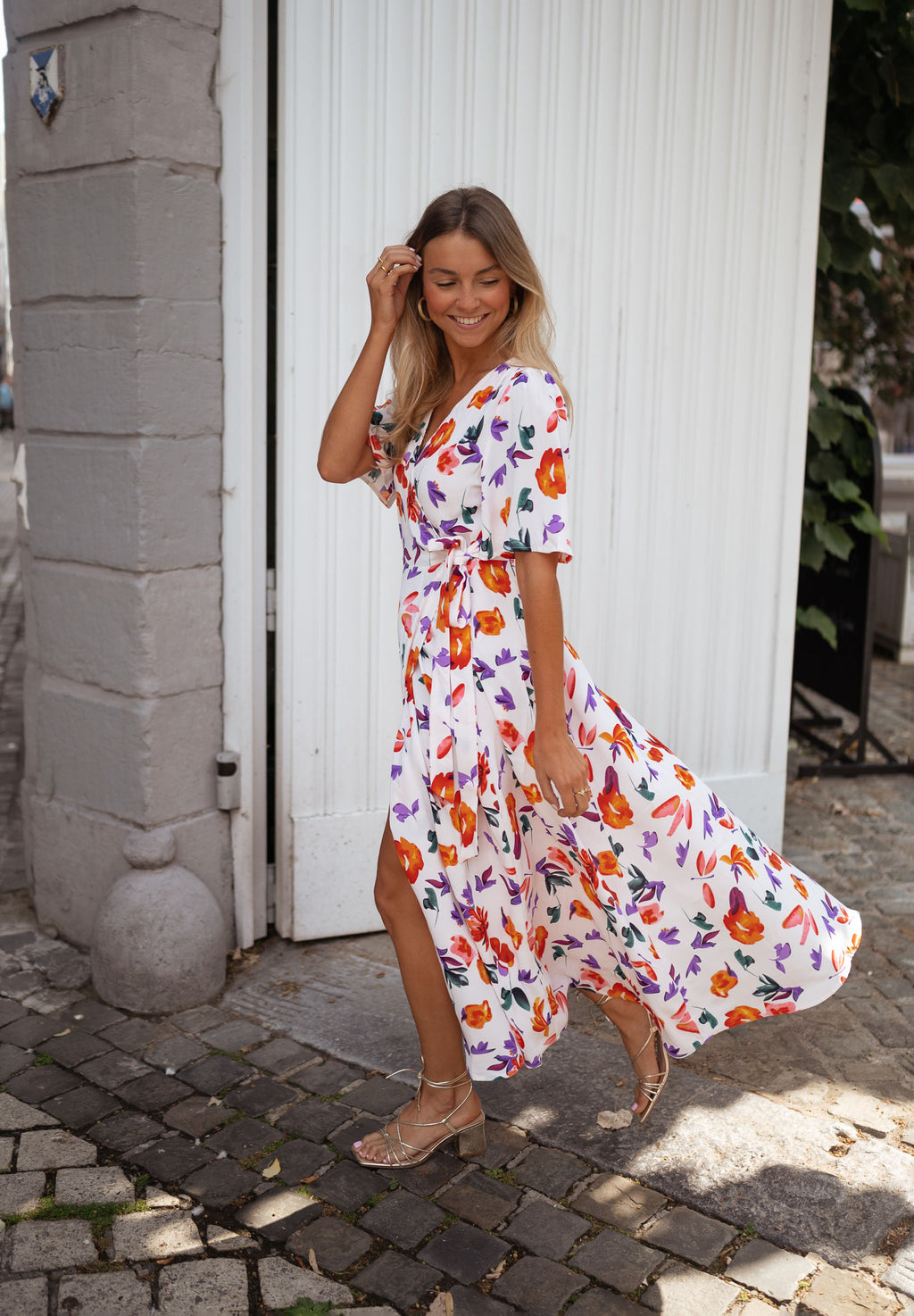 Amaria dress - with flowers
