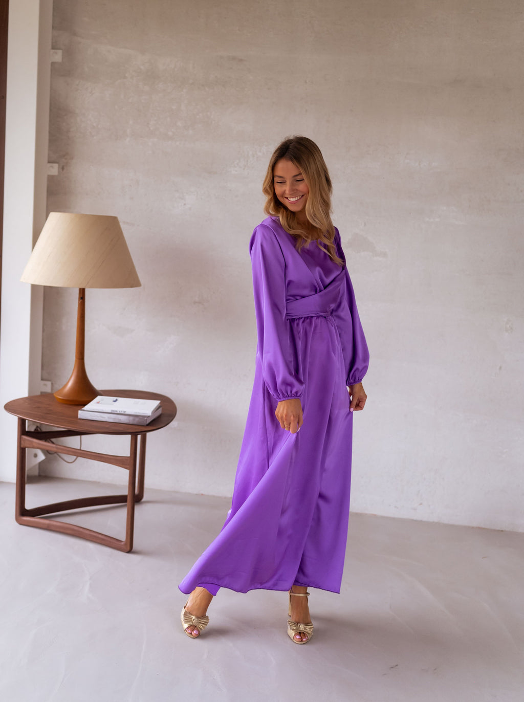 Dress Elena - Purple
