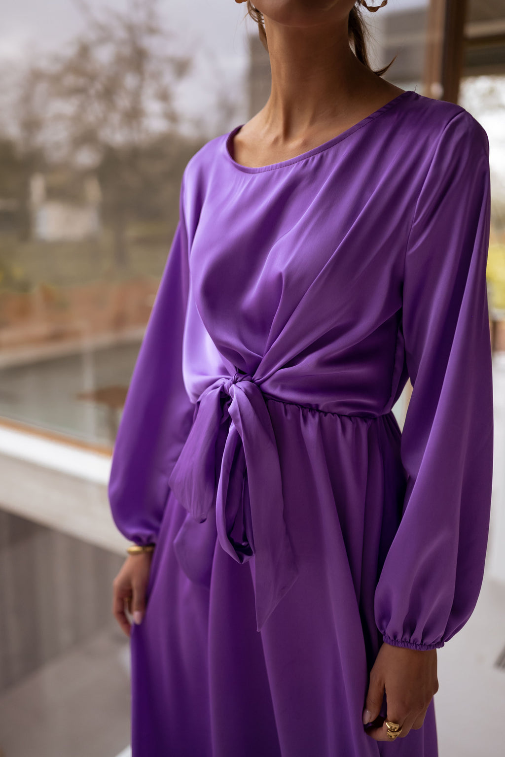Dress Elena - Purple