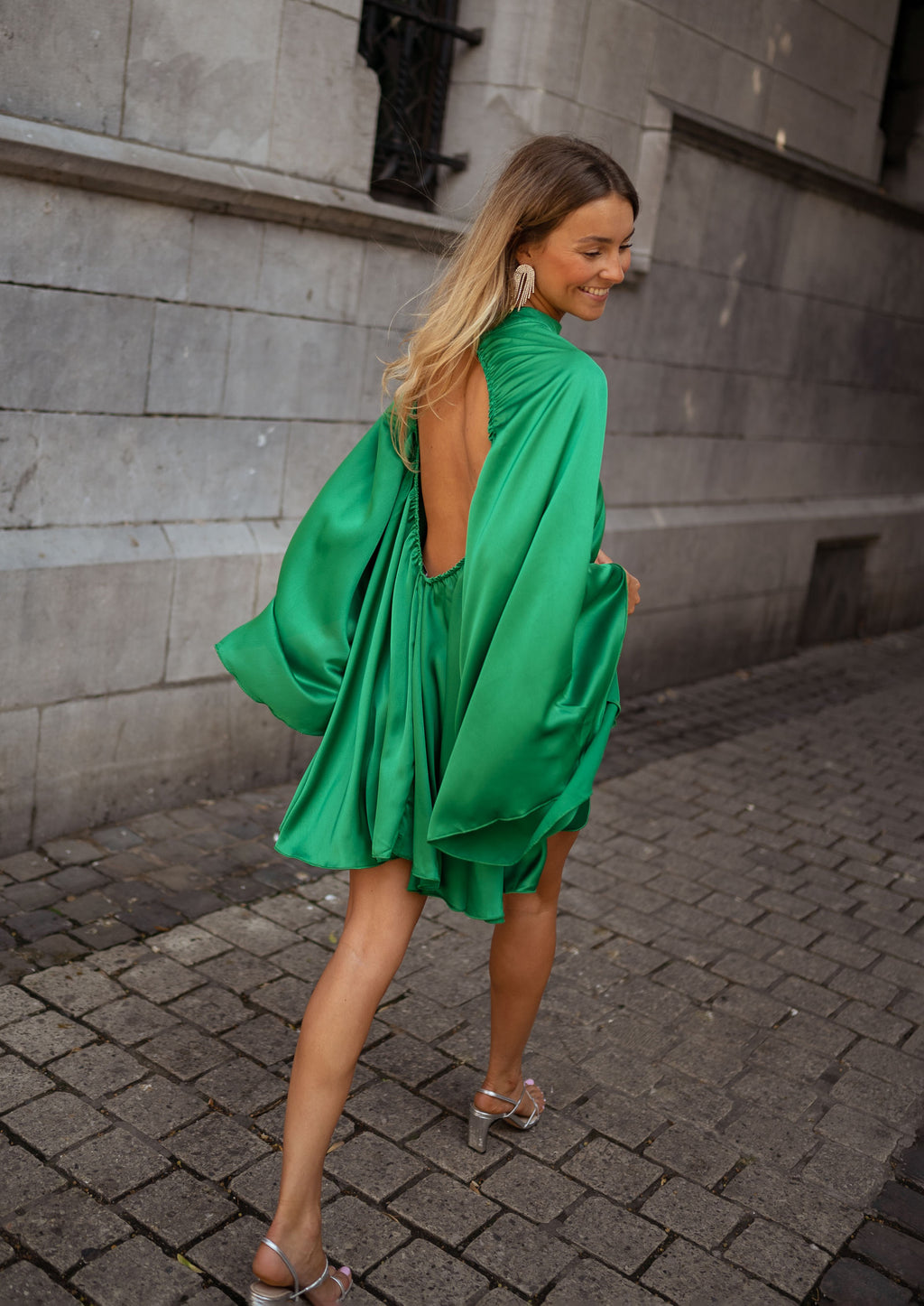Farah dress - green