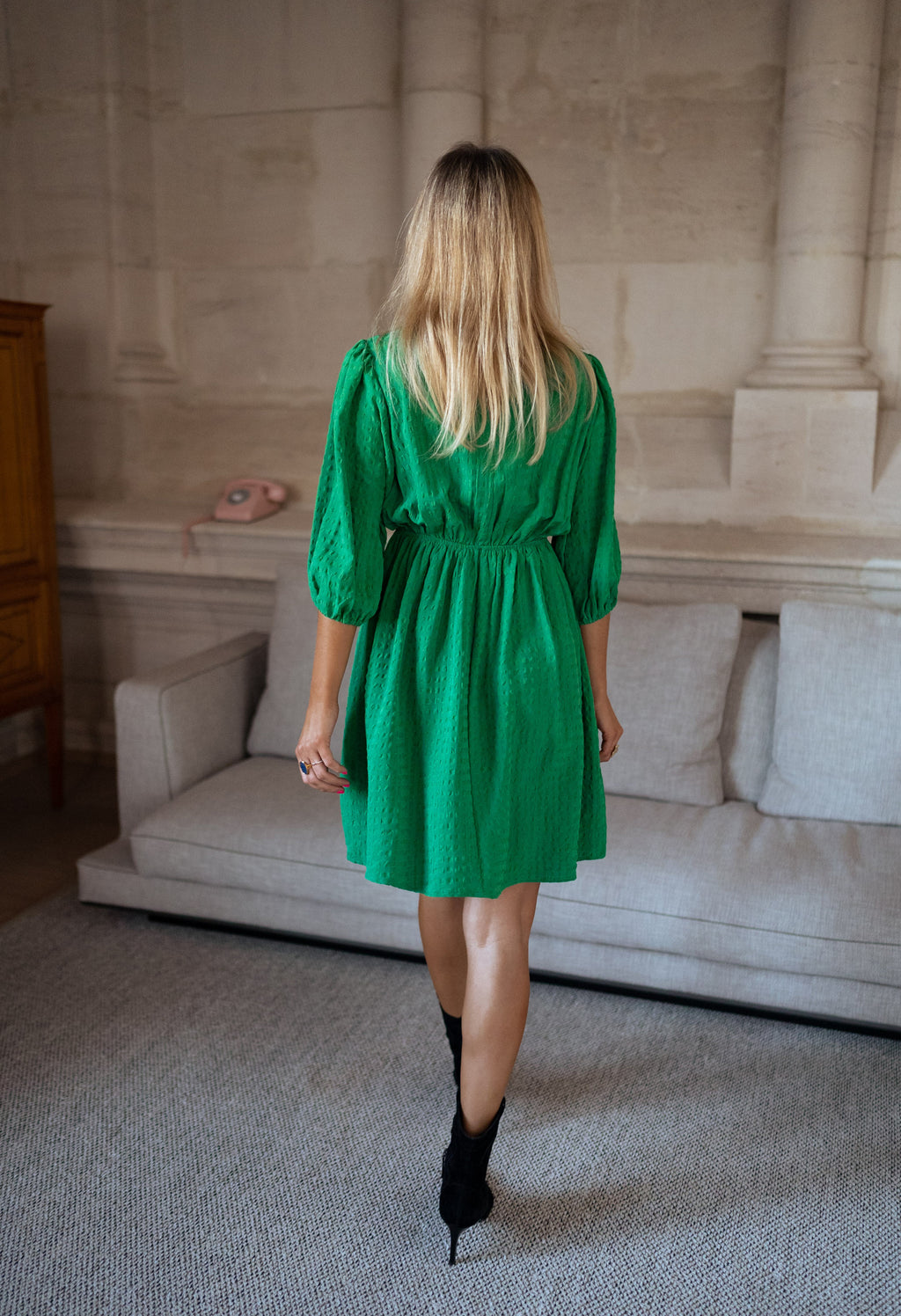 Lanna dress - green
