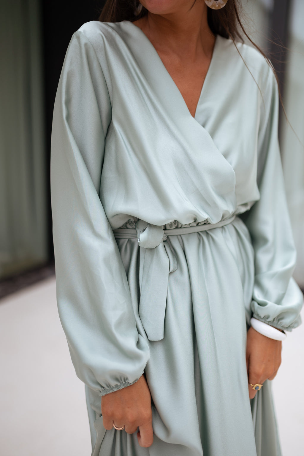 Robe Margot - vert d’eau
