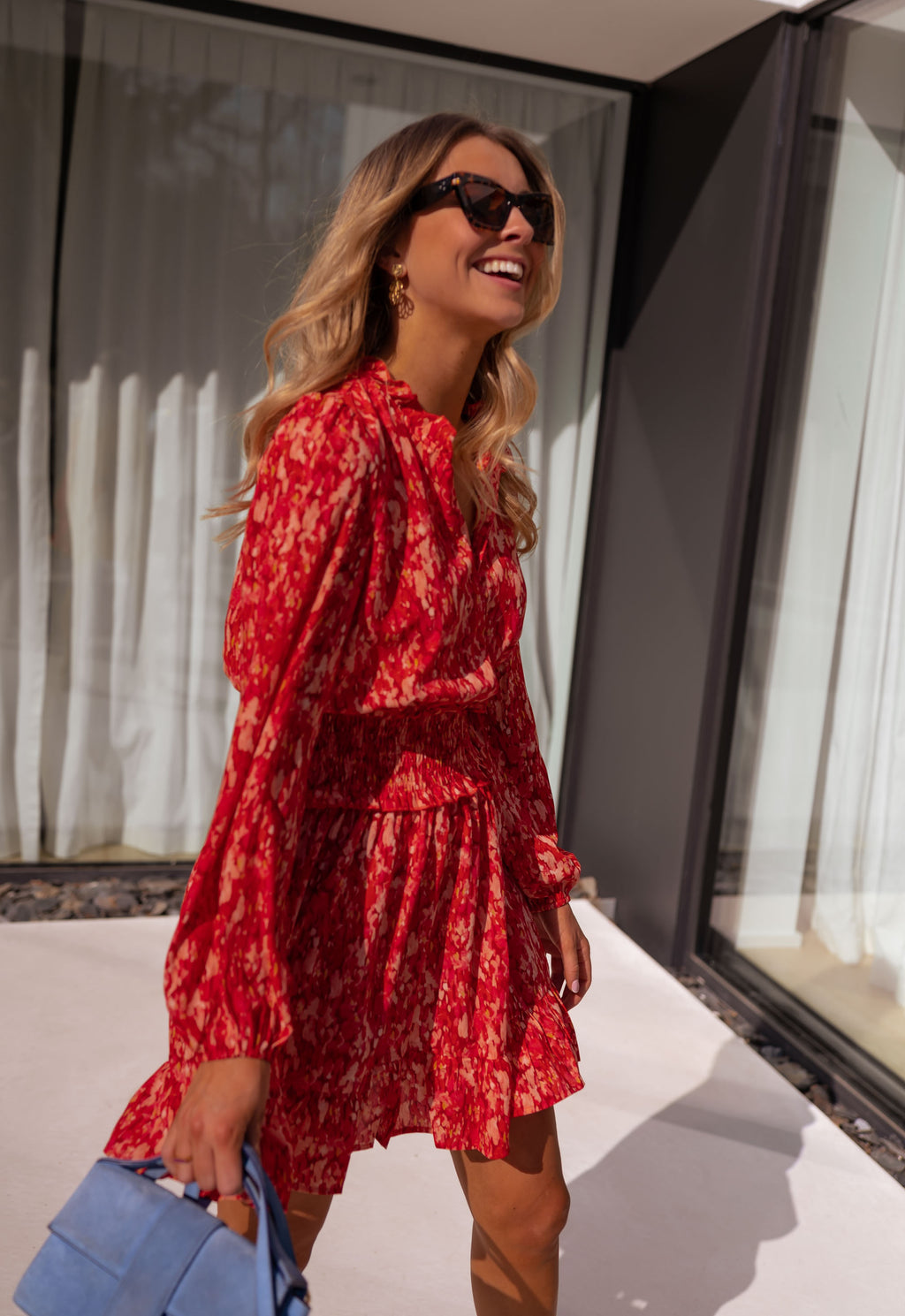 Robe Milly - rouge